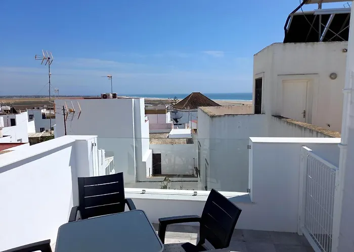 Casa El Cuartel With Private Seaview Rooftop Conil De La Frontera